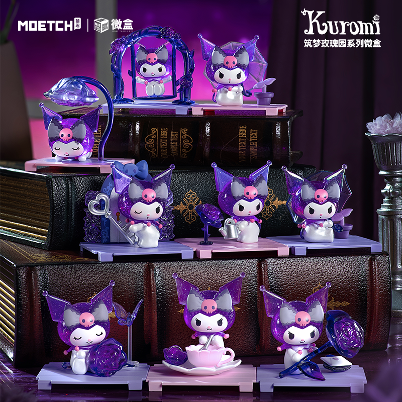 Moetch Kuromi Dream Rose Garden Series Mini Box – Blind Box Empire