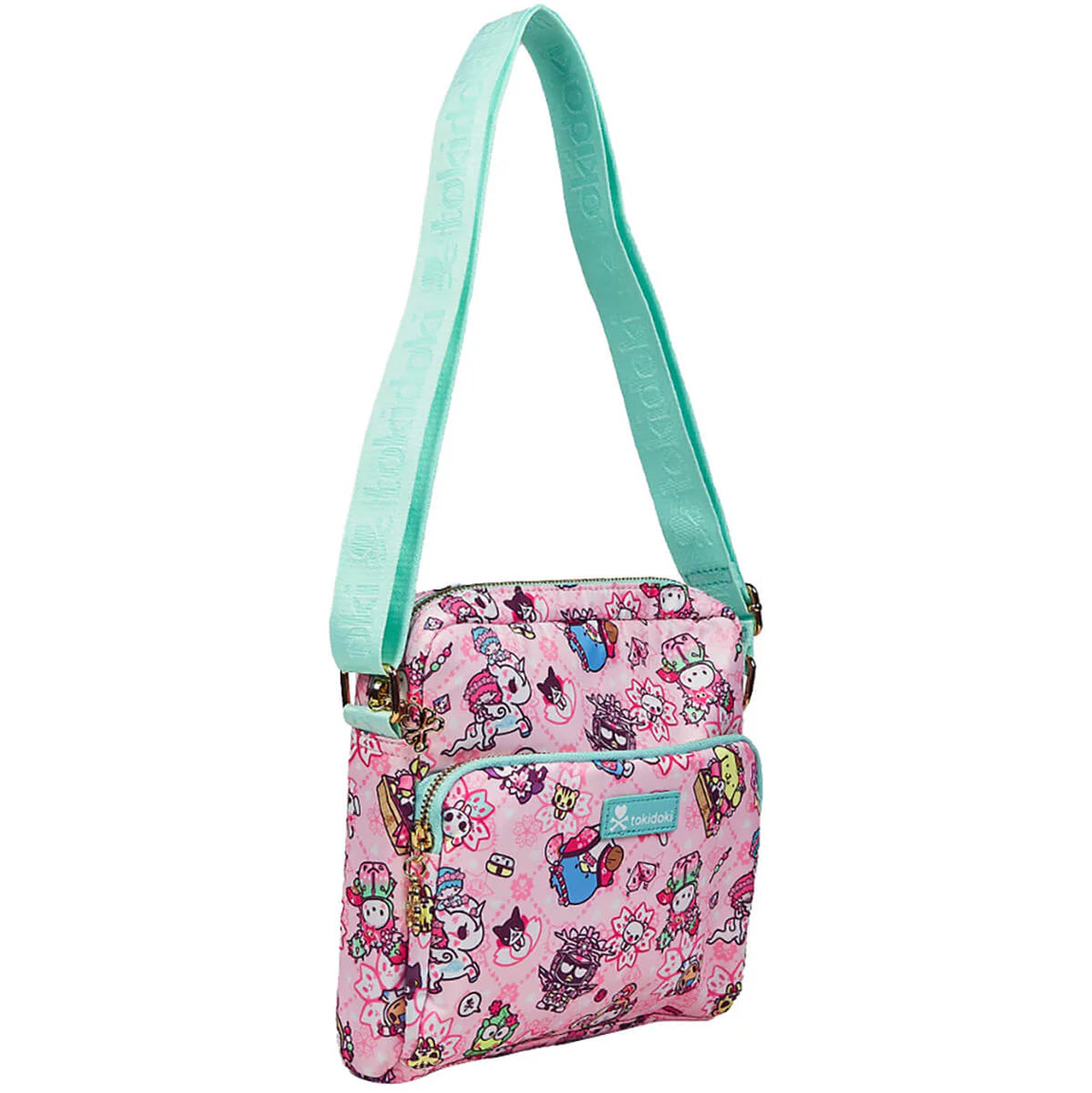 Tokidoki x Hello Kitty and Friends Sakura Festival Crossbody Bag Tokidoki x Hello Kitty and Friends Sakura Festival Crossbody Bag