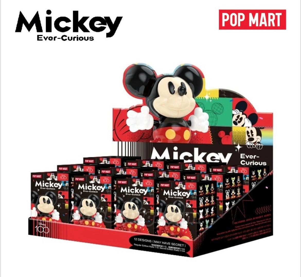 Disney 100th anniversary Mickey Ever-Curious Series (Opened box)