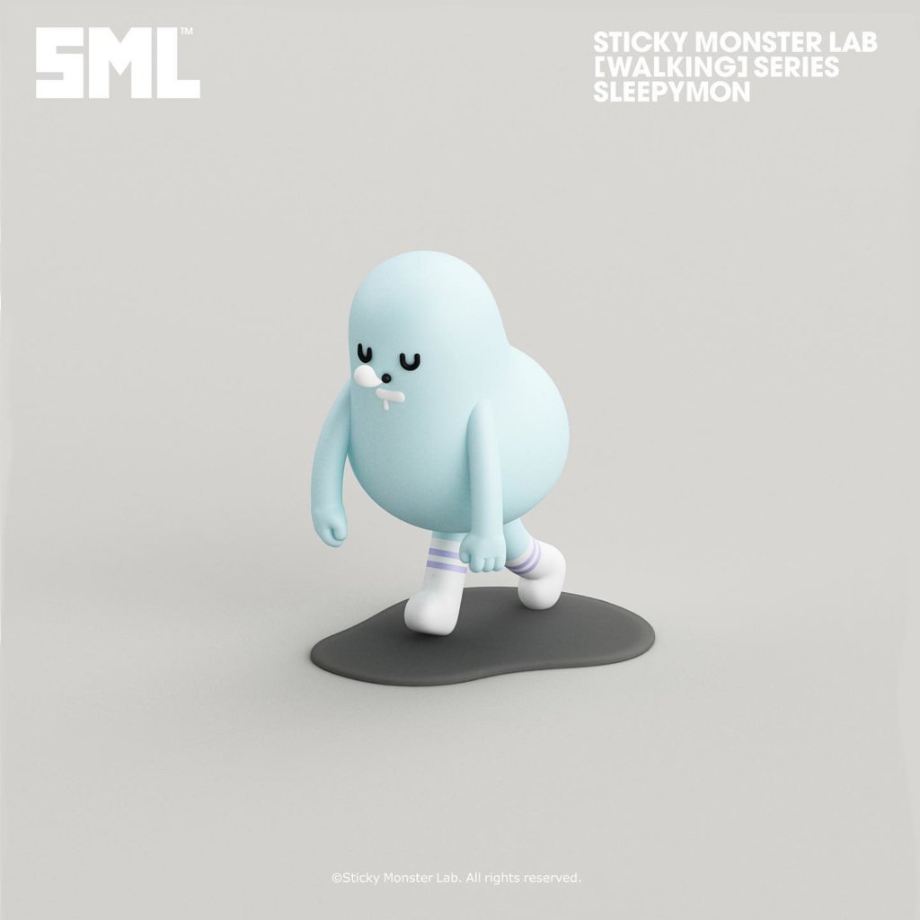 Sticky Monster Lab Camping Series Blind Box - myplasticheart