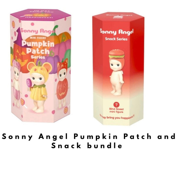 Sonny Angel Pumpkin Patch and Snack Series Bundle