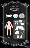 Laura Black and White Moveable Joint Doll blind box series