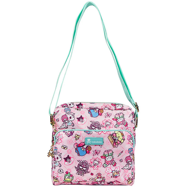 Tokidoki x Hello Kitty and Friends Sakura Festival Crossbody Bag Tokidoki x Hello Kitty and Friends Sakura Festival Crossbody Bag