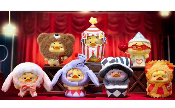 Upset Duck-Crazy Circus Duck Pocket Size
Keychain Series Blind box