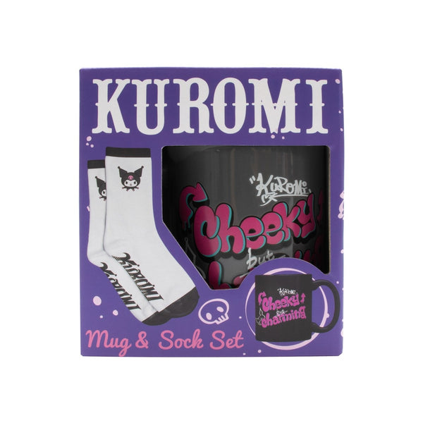 Kuromi Mug and Sock Set