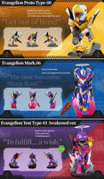 EVANGELION Series Figures Vol.1
