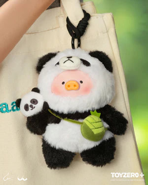 Lulu The Piggy - Vinyl Face Plush Keychain (Professional Panda Babysitter version)