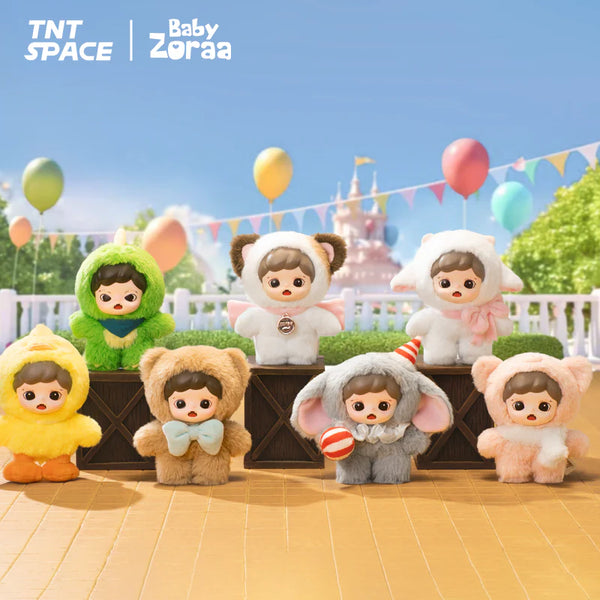 Zoraa Fluffy Cabin Series Vinyl Plush Keychain Blind Box Series