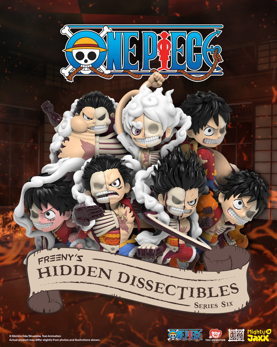 Freenys Hidden Dissectibles: One Piece S06 - Luffy Gears Edition