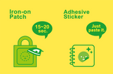 SMISKI Embroidery Sticker