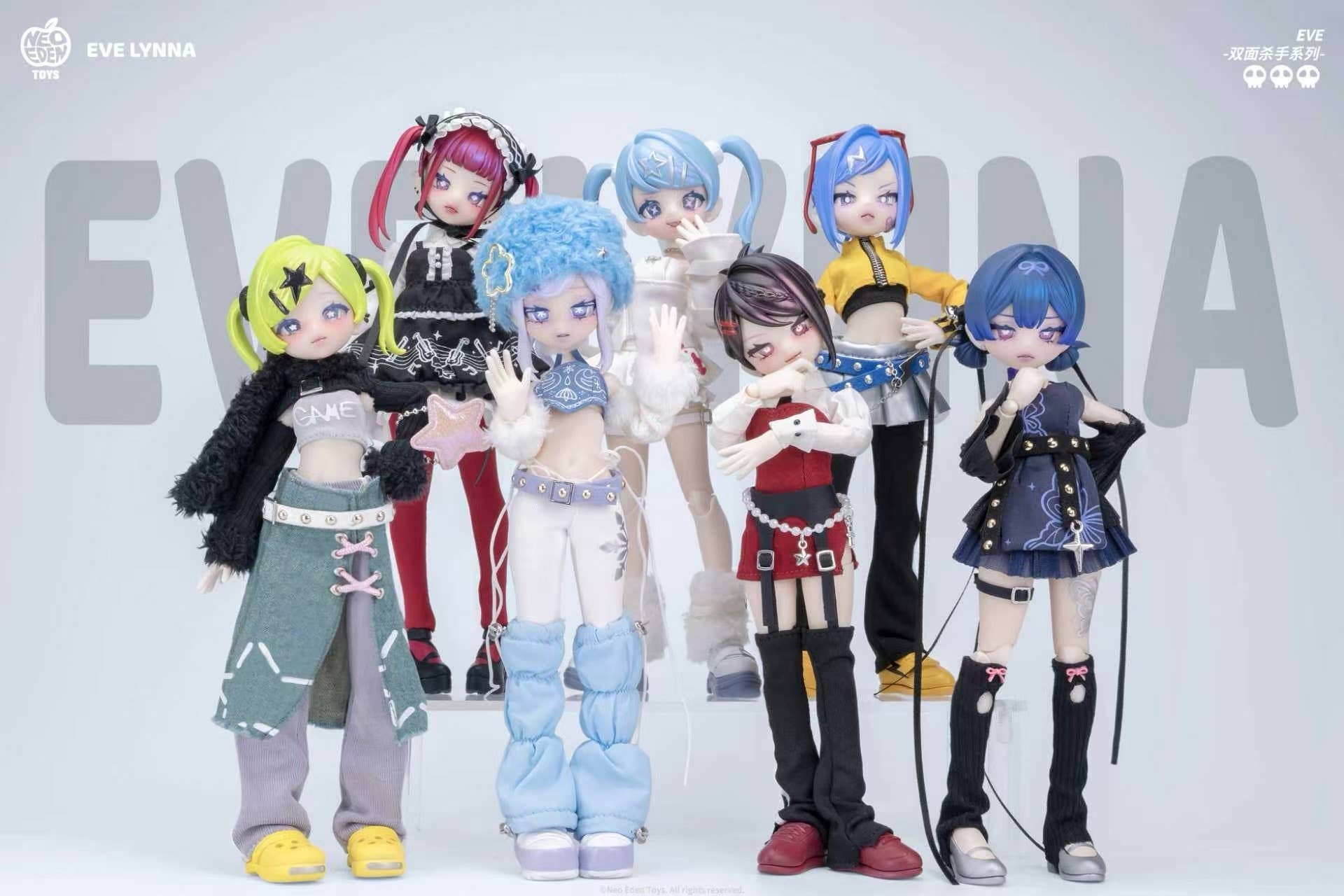 リンライ Edenセット Eve Lynna Double Killer MJD Blind Box Series By Neo Eden – Blind