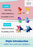Happy Balloon Dog Small Blind Box Series 2 by Whatshisname x BLUEPIPIER x Moe Double