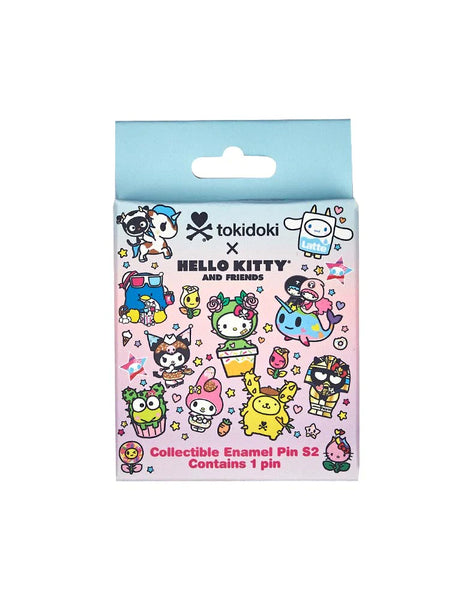 tokidoki x Hello Kitty and Friends Series 2 Enamel Pin Blind Box