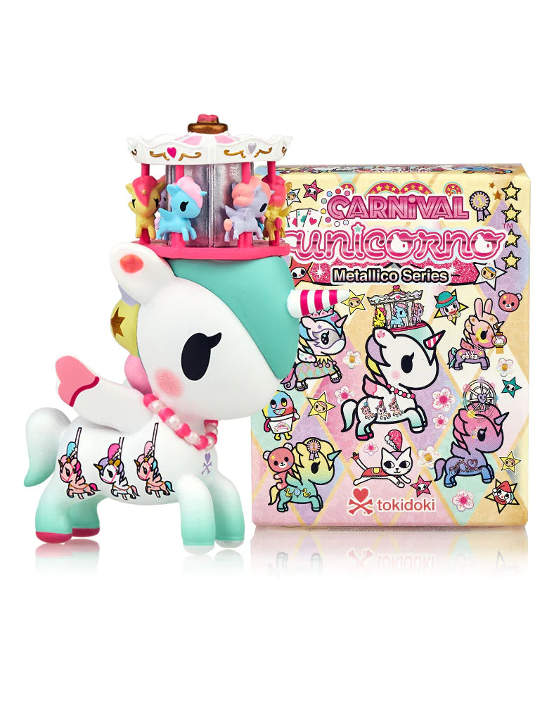 Tokidoki Unicorno Carnival Metallico Series CAROUSELLA - NEW store SERIES NEW WITH BOX