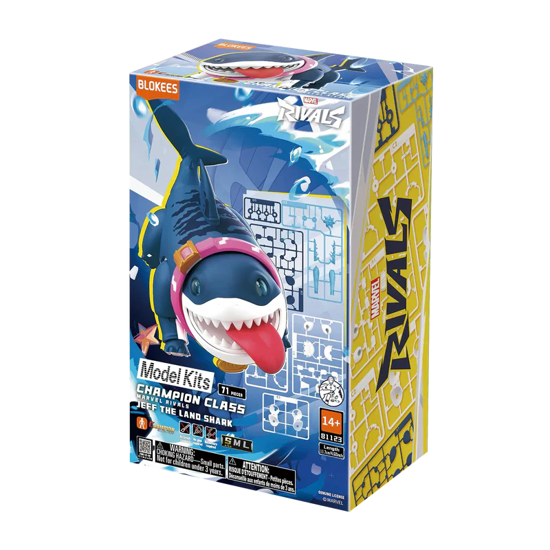Jeff The Land Shark Marvel Rivals Champion Class By Blokees