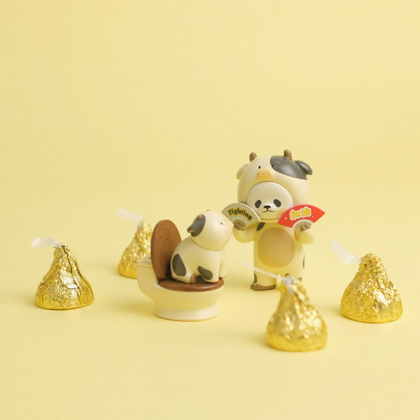 Planet Bear x Tunyanyan Presents PanPan and Dairy Cows Blind Box