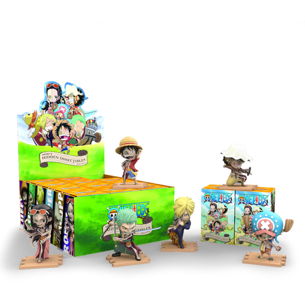 One Piece Hidden Dissectables Blind Box Series 1 by Jason Freeny x Mighty Jaxx.