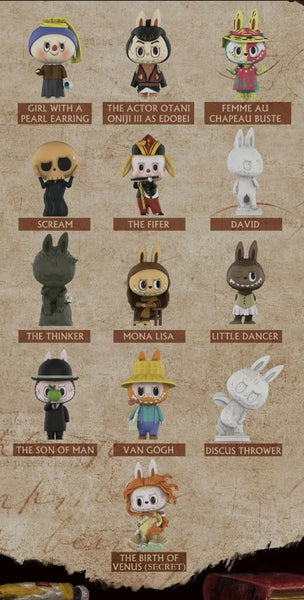 the monsters popmart Labubu The Monsters Art Series