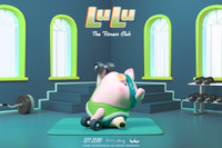 Lulu Piggy The Fitness Club