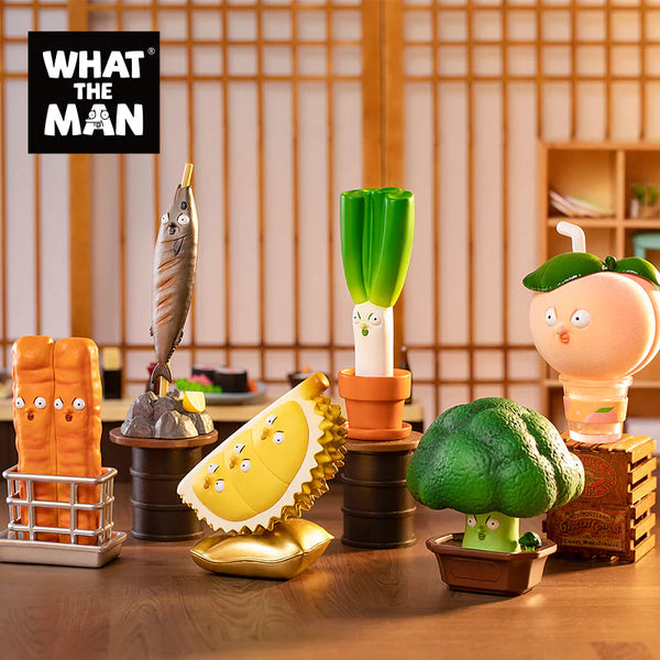 What The Man Food blind box series (Opened box)